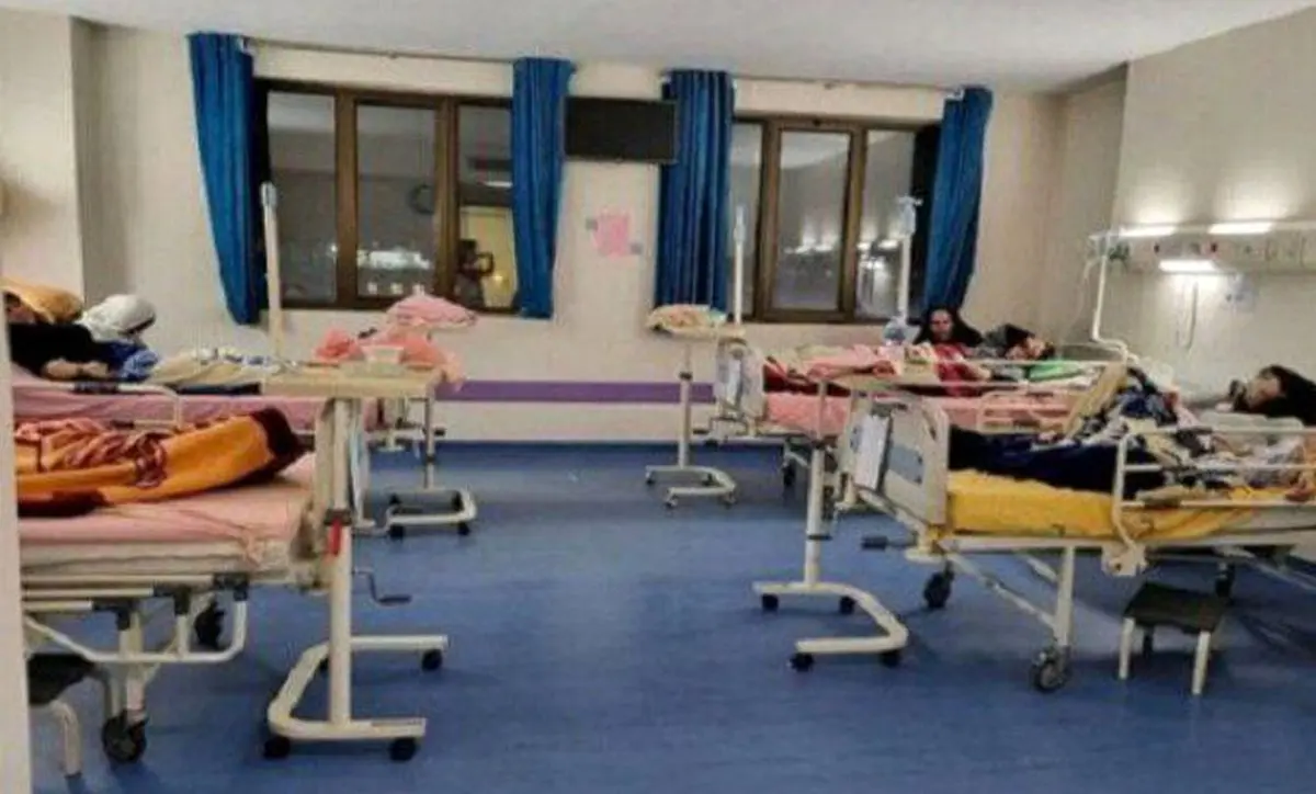 نشت گاز در یک تالار باعث مسمومیت شد 