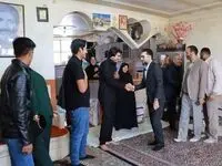 دیدار مشاور مدیرعامل شرکت مس با خانواده‌های شهیدان حادثه تروریستی کرمان