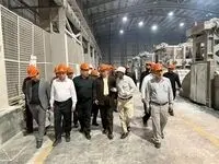 بازدید کمیسیون ویژه‌ی جهش و رونق تولید مجلس شورای اسلامی و نظارت بر اجرای اصل ۴۴ قانون اساسی از مجتمع صنایع آلومینیوم جنوب