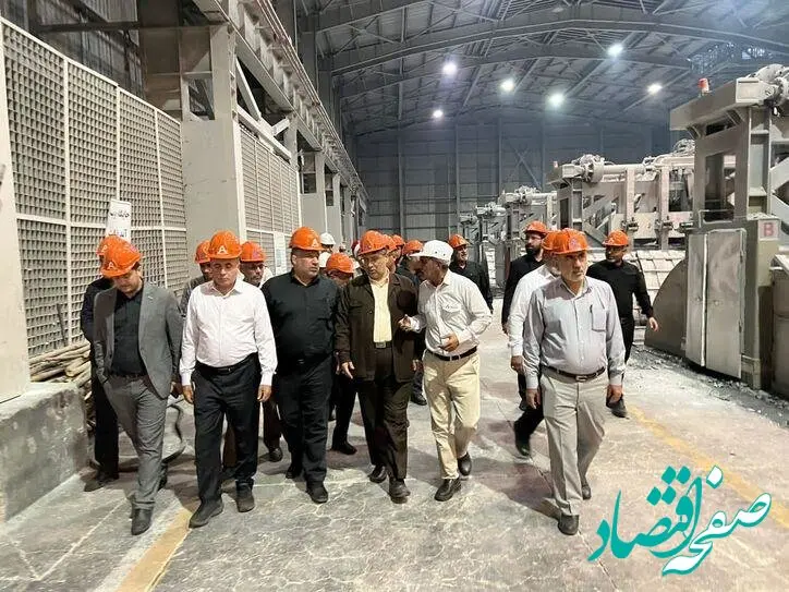 بازدید کمیسیون ویژه‌ی جهش و رونق تولید مجلس شورای اسلامی و نظارت بر اجرای اصل ۴۴ قانون اساسی از مجتمع صنایع آلومینیوم جنوب