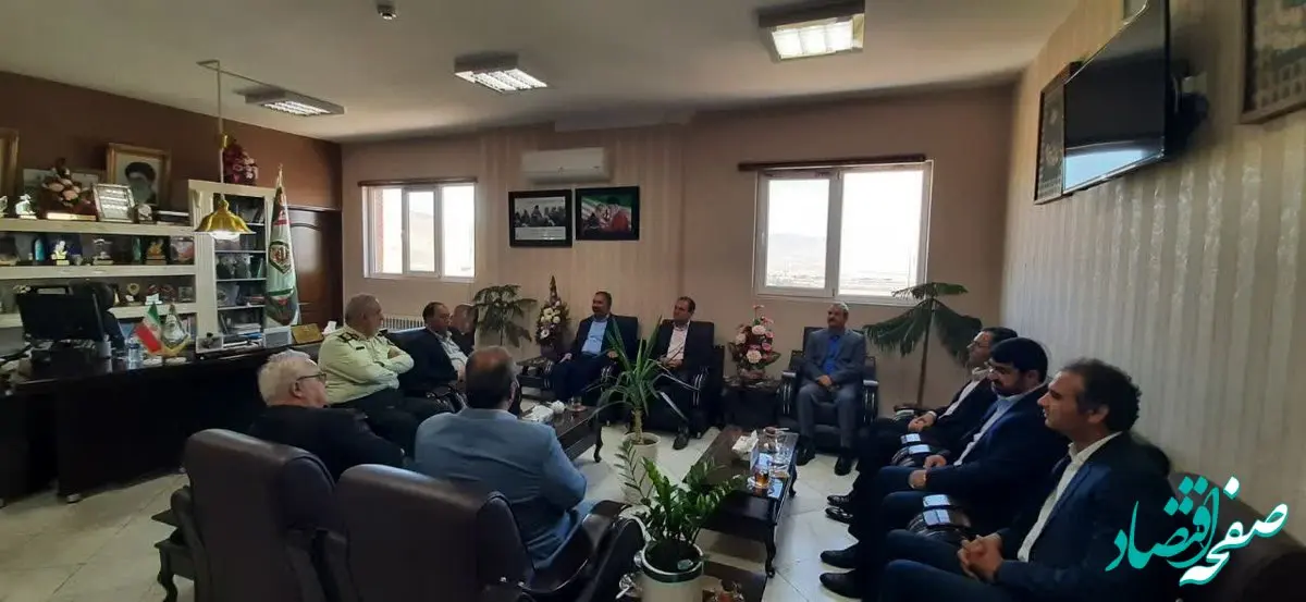 دیدار مدیرعامل و مدیران شرکت آلومینای ایران با مسئولان ارشد خراسان شمالی