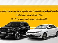 جزئیات نحوه تکمیل وجه متقاضیان ریسپکت و فیدلیتی پرایم اعلام شد