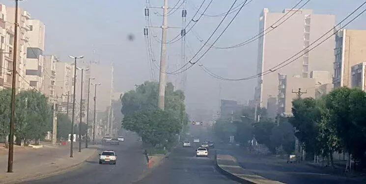فوری | وضعیت قرمز هوا در چهار شهر خوزستان