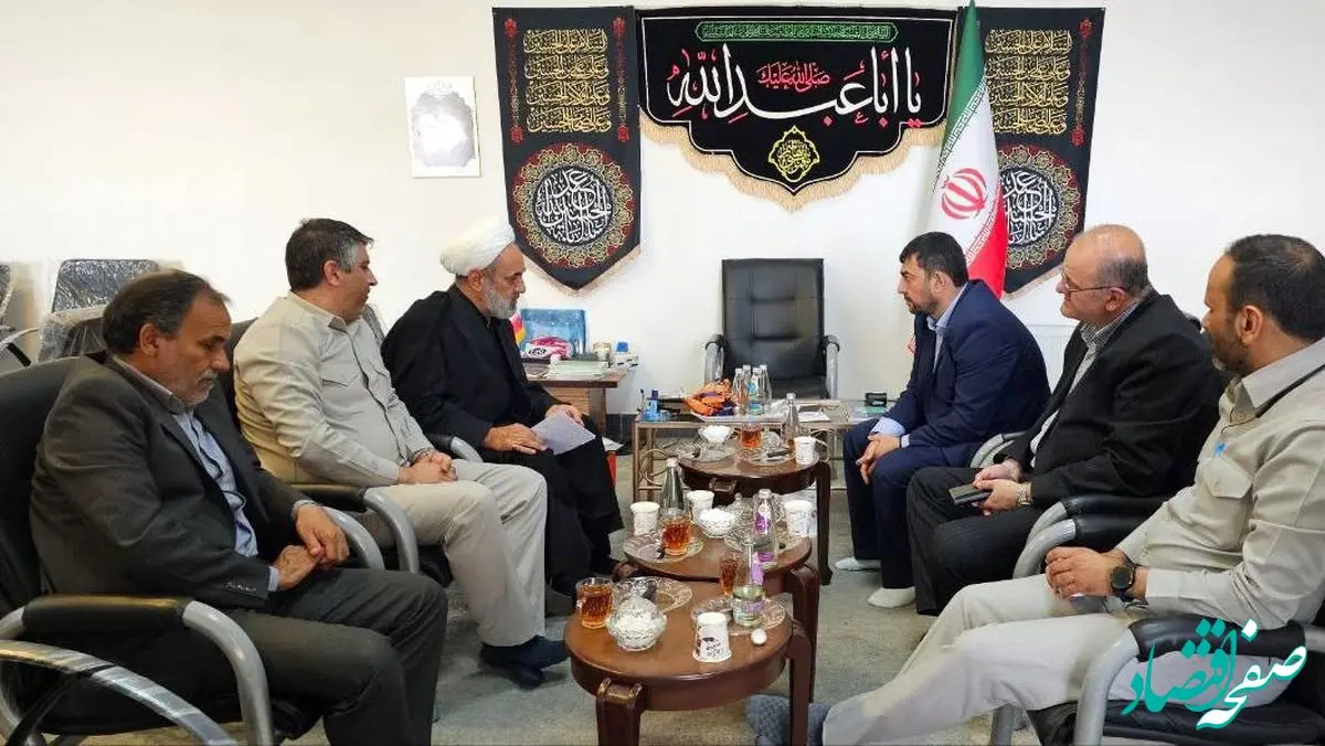 دیدار مدیرعامل شرکت ملی مس با امام جمعه رفسنجان