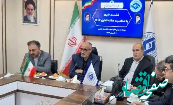 ۷۸ درصد تسهیلات بانک توسعه تعاون خراسان جنوبی به بخش تعاون اختصاص یافت