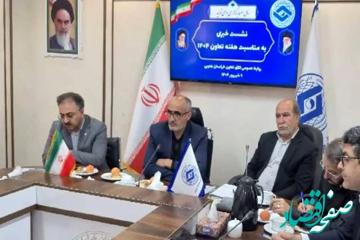 ۷۸ درصد تسهیلات بانک توسعه تعاون خراسان جنوبی به بخش تعاون اختصاص یافت