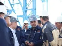مدیرعامل شرکت فولاد سرمد ابرکوه روز صنعت و معدن را در مجتمع کارخانجات سرمد و درکنار پرسنل سپری کرد
