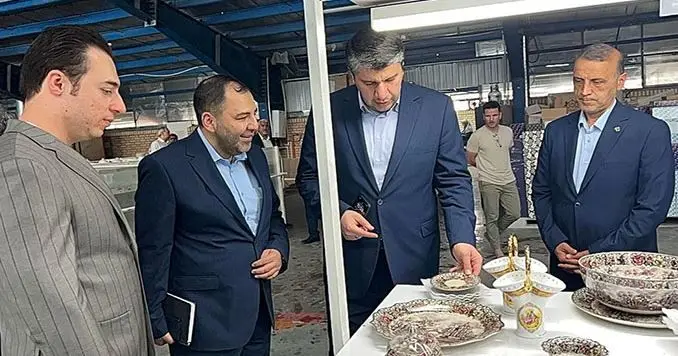 بازدید مدیران ارشد بانک توسعه صادرات ایران از شرکت کلور