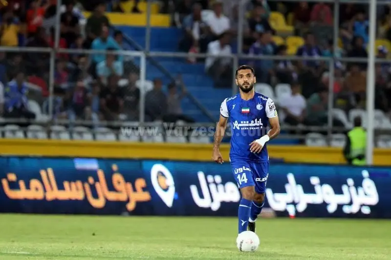 هافبک استقلال بازی امروز را از دست داد