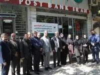 بازدید سرزده مدیر عامل پست بانک ایران از باجه بانکی روستایی امیریه و شعبه شهریار مدیریت شعب منطقه غرب استان تهران