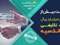 پرداخت بیش از ۱۳۳ هزار میلیارد ریال تسهیلات تکلیفی توسط بانک سپه