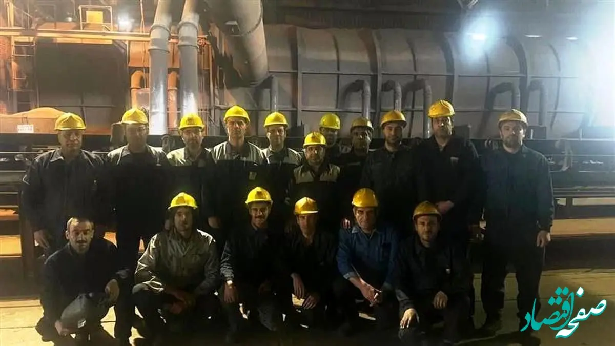 تعویض لنت نوار نقاله KD1-2 در 17 ساعت؛ رکوردی تازه در ذوب‌آهن