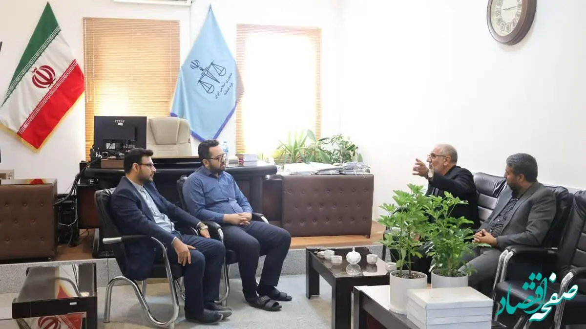 تبریک مدیرعامل منطقه ویژه اقتصادی سرخس به مناسبت انتصاب رئیس دادگستری و دادستان شهرستان