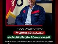 در گفتگو با مدیر استراتژی و تعالی سازمانی شرکت؛ تدوین استراتژی ها تا افق ۱۴۱۰ / حضور موثر و رسیدن به سطوح بالای تعالی سازمانی