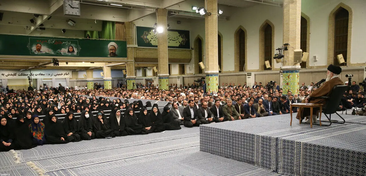 سخنان مهم رهبر انقلاب در دیدار با معلمان چهارشنبه ۱۲ اردیبهشت ماه ۱۴۰۳