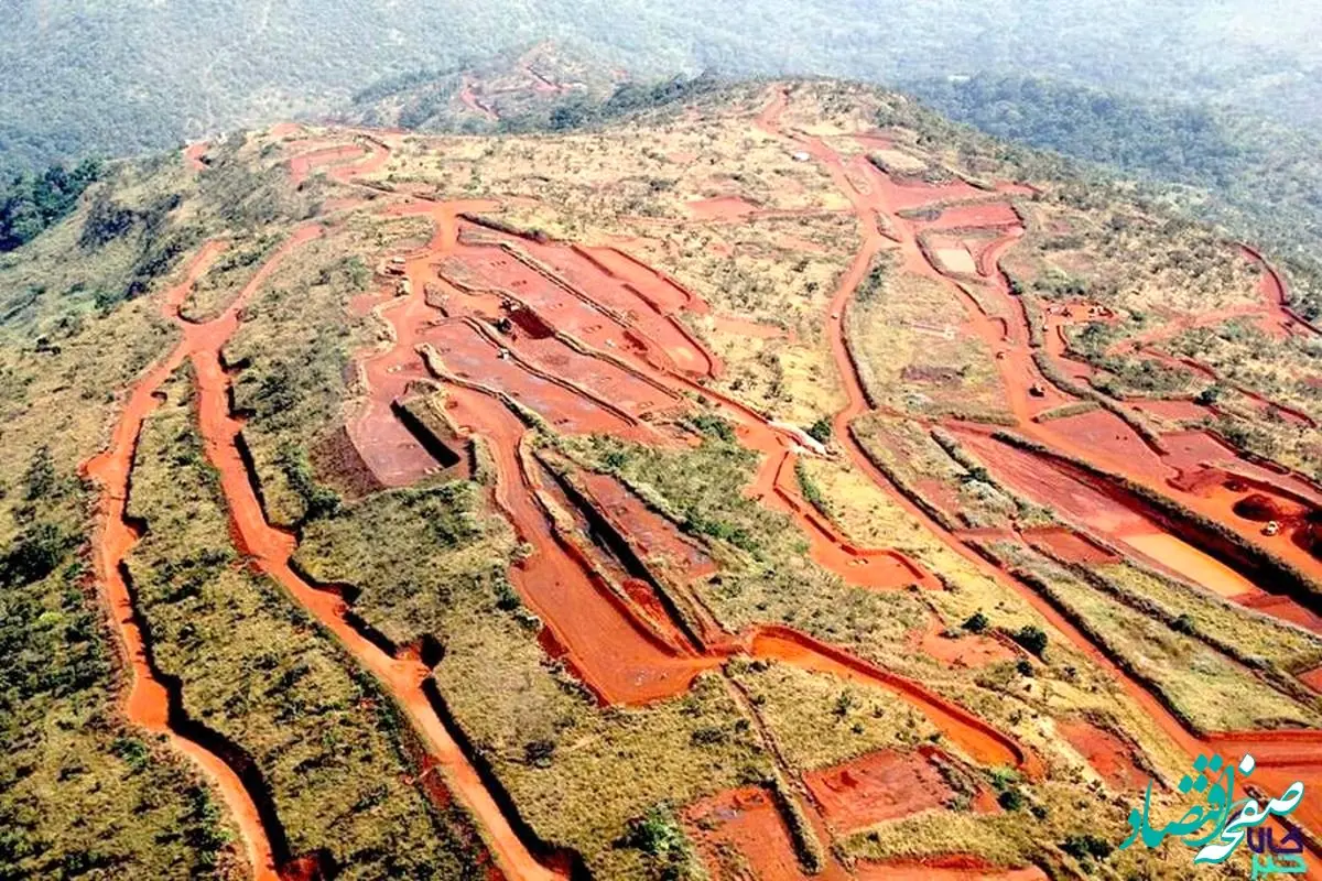 سنگ آهن در اوج قرار گرفت