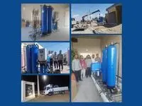 نصب و راه‌اندازی ده دستگاه آب‌شیرین‌کن صنعتی در روستاهای استان بوشهر