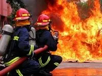 حادثه آتش سوزی در سعادت آباد