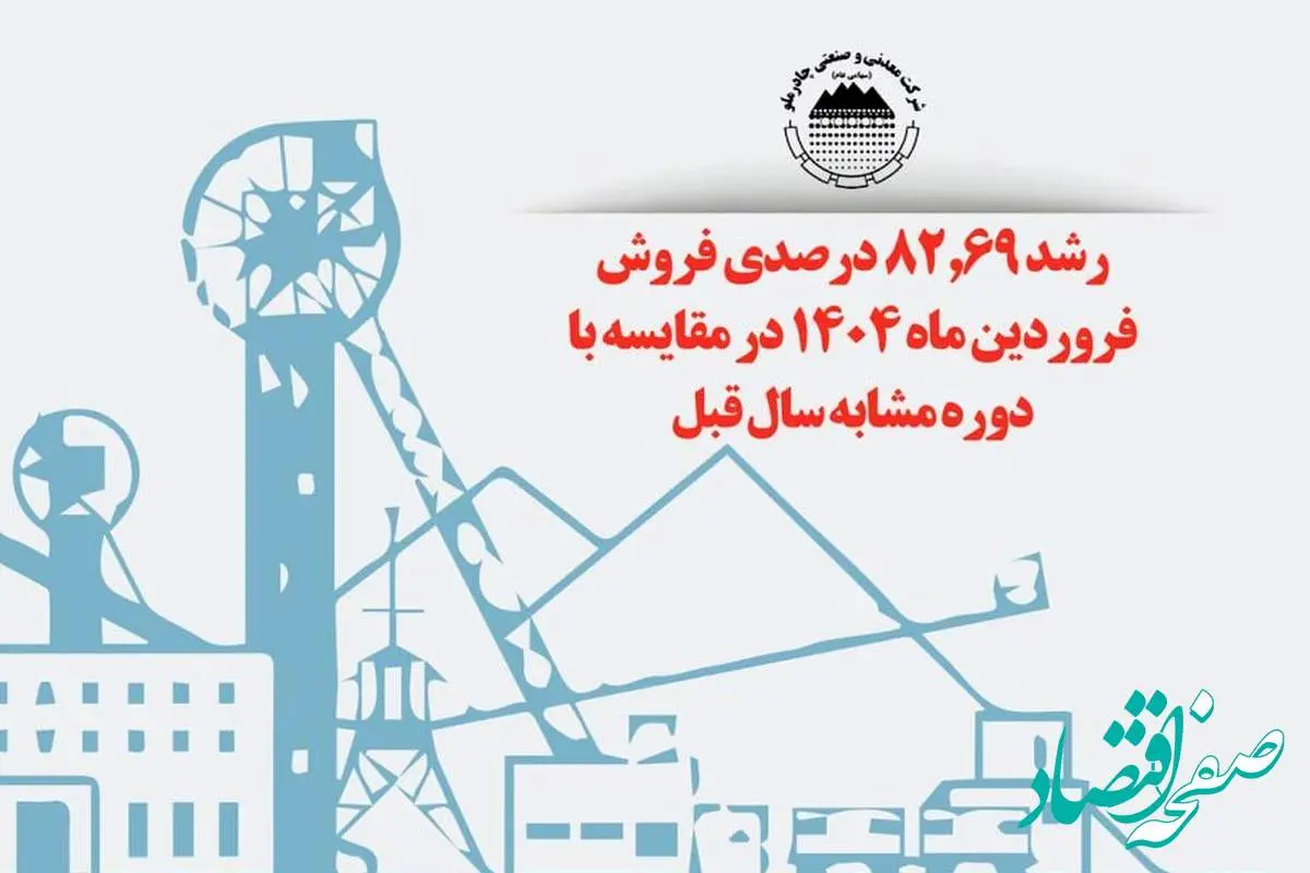 اینفوگرافیک رشد 82.69 درصدی فروش فروردین ماه 1404 در مقایسه با دوره مشابه سال قبل