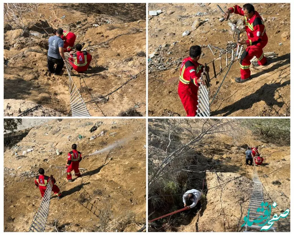 مانور پاکسازی ارتفاعات مشرف به ساحل لیپار برگزار شد