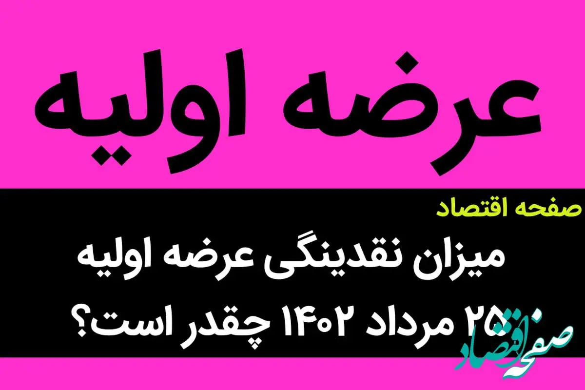 میزان نقدینگی عرضه اولیه ۲۵ مرداد ۱۴۰۲ چقدر است؟ | زمان عرضه اولیه این شرکت پر طرفدار