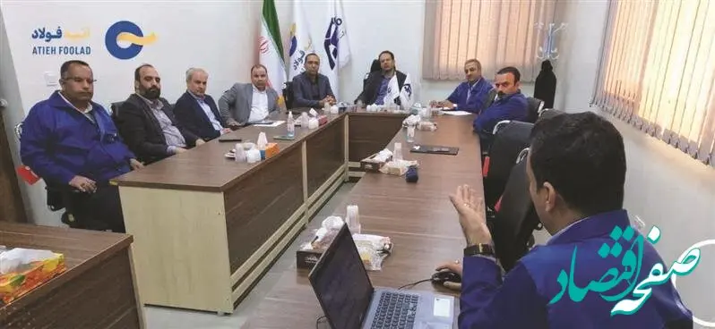 بازدید معاون سرمایه‌گذاری و امور شرکت‌های فولاد مبارکه از شرکت صنایع آتیه لوله پارتاک