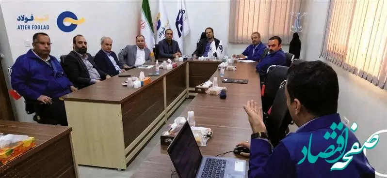بازدید معاون سرمایه‌گذاری و امور شرکت‌های فولاد مبارکه از شرکت صنایع آتیه لوله پارتاک