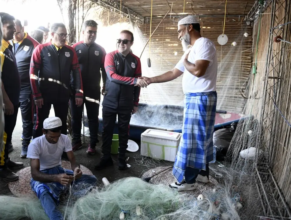 بازدید مدیرعامل فولاد هرمزگان از نمایشگاه و جشنواره سالگرد افتتاحیه