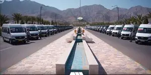 بهره‌برداری از ۴۵ دستگاه خودرو جدید در منطقه معدنی گل‌گهر
