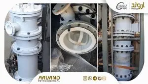 ساخت فیلتر فرآیندی ۱۵۰۰۳-FT برای نخستین‌بار در کشور توسط متخصصان پتروشیمی اروند