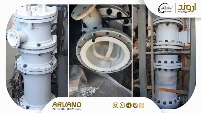 ساخت فیلتر فرآیندی ۱۵۰۰۳-FT برای نخستین‌بار در کشور توسط متخصصان پتروشیمی اروند