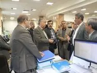 بازدید قائم مقام مدیرعامل بانک ملی ایران از شعبه مستقل میرداماد