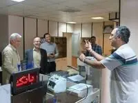 بازدید سرزده مدیرعامل پست بانک ایران از شعبه آیت ا… کاشانی