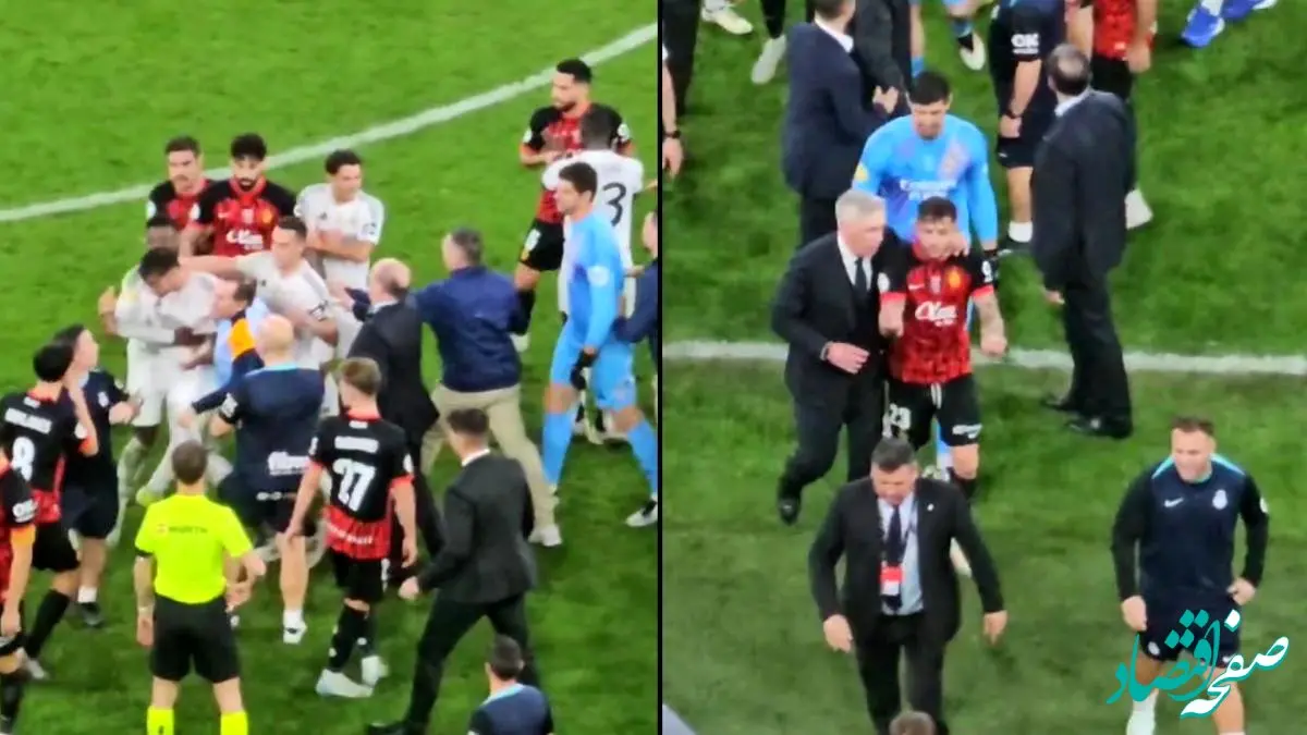 آتش‌بس دیرهنگام! جنجال بزرگ در پایان بازی رئال مادرید و مایورکا