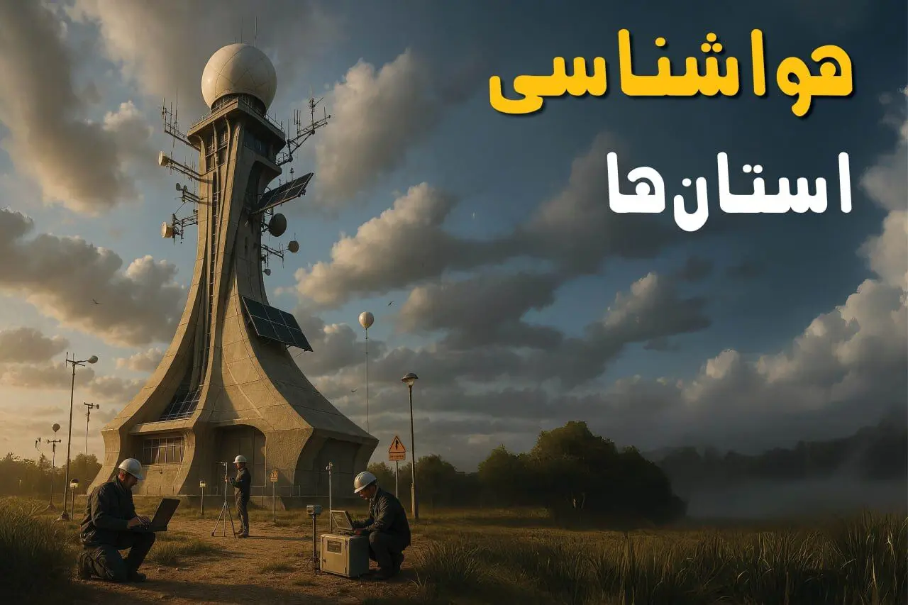 پیش بینی وضعیت آب و هوا استان ها فردا جمعه ۲۶ تیر ۱۴۰۵