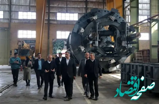 حمایت بانک توسعه تعاون از بزرگترین شرکت حفاری تونل در خاورمیانه