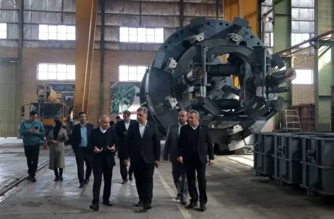 حمایت بانک توسعه تعاون از بزرگترین شرکت حفاری تونل در خاورمیانه