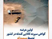 اولین عرضه گواهی سپرده کالایی گندله در کشور توسط سیمیدکو