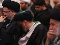 عکسی متفاوت و جالب از خوش و بش امام جمعه تهران و برادر سیدحسن خمینی 
