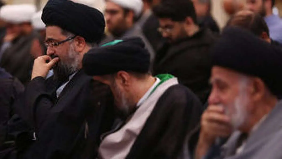 عکسی متفاوت و جالب از خوش و بش امام جمعه تهران و برادر سیدحسن خمینی 