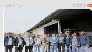 بازدید مدیرعامل شرکت آلومینای ایران از واحد لجستیک و حمل‌ونقل به مناسبت روز ملی حمل‌ونقل