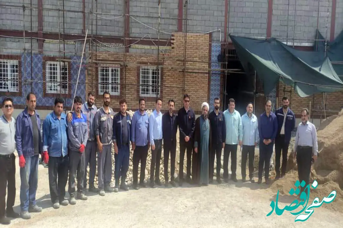 معاون منابع انسانی و امور اجتماعی فولاد خوزستان از ساختمان موکب شهدای فولاد در پایانه مرزی چذابه بازدید نمود