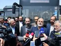 آغاز رسمی بهره‌برداری از ۴۰ دستگاه اتوبوس برقی ایران‌ خودرو دیزل در شهر کرج