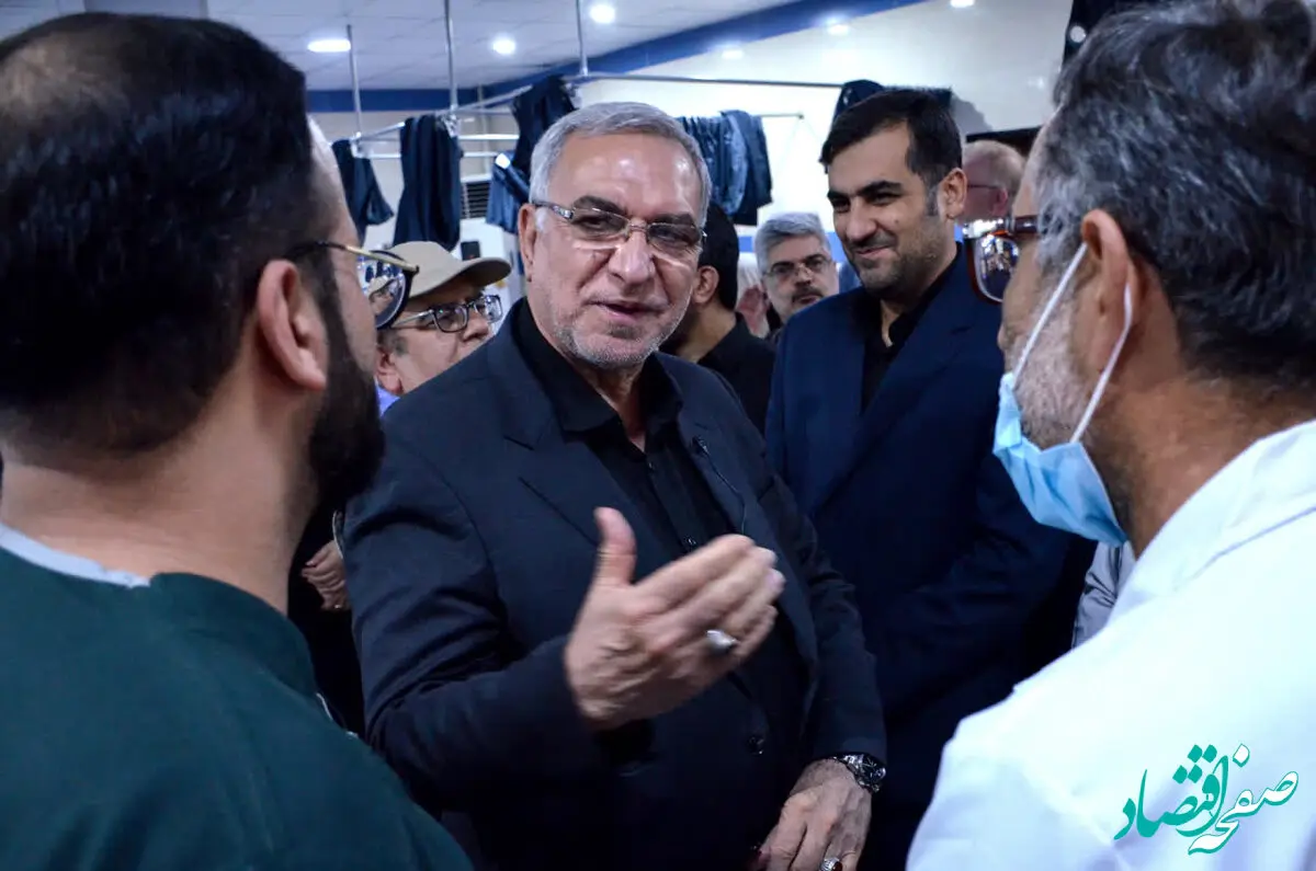 بازدید وزیر بهداشت از پایانه مرزی شلمچه