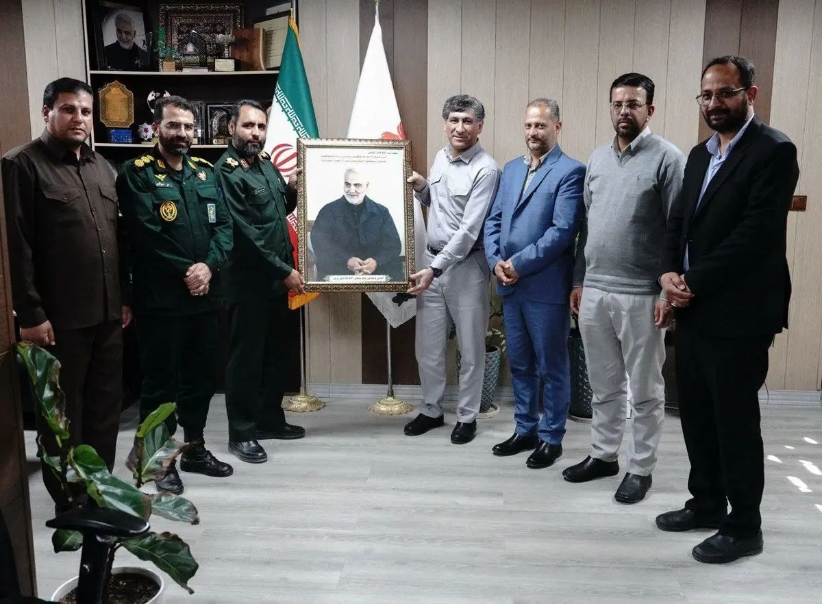 قدردانی فرمانده لشکر ۴۱ ثارالله استان کرمان از مدیر مجتمع مس سرچشمه رفسنجان