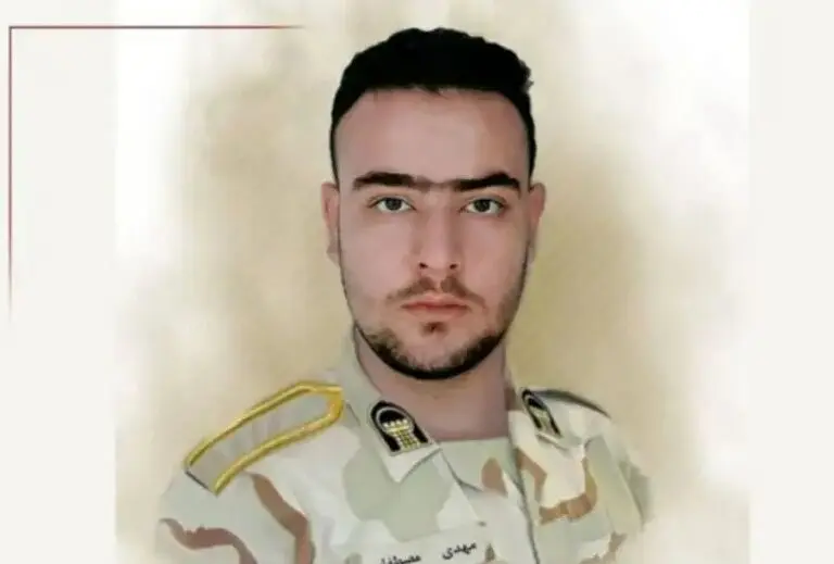 علت شهادت مهدی مصطفایی مرزبان هنگ مرزی سردشت اعلام شد