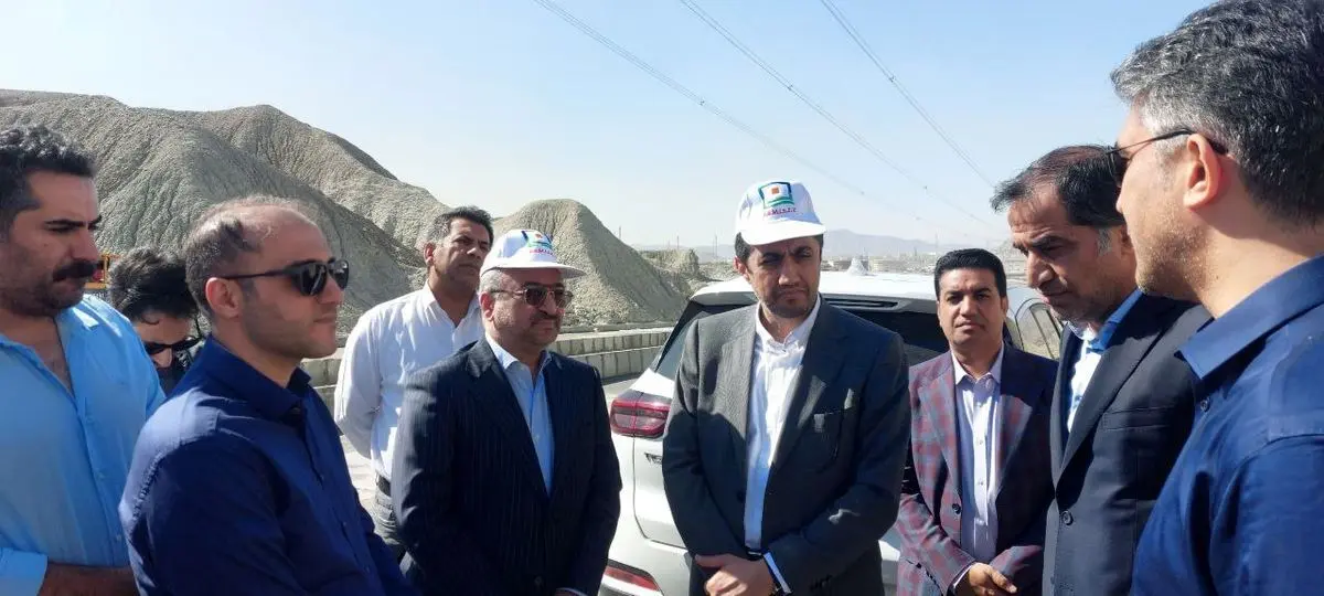 بازدید آقاجانلو از طرح ساماندهی پساب شهری بندرعباس