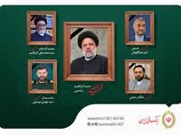 بانک ملی ایران در پیامی شهادت رئیس جمهور محترم و همراهان را در پی حادثه سانحه هوایی تسلیت گفت