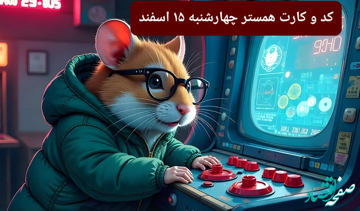 کد مورس و کارت‌ بازی همستر فصل جدید چهارشنبه ۱۵ اسفند ۱۴۰۳