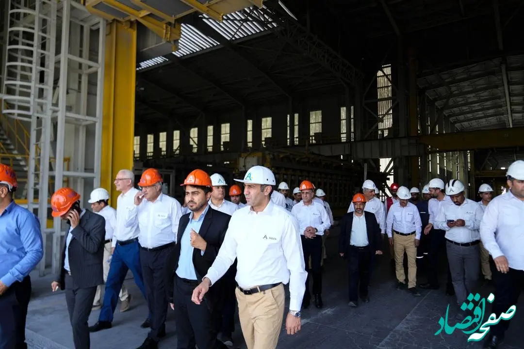 بازدید رئیس دادگستری و دادستان عمومی و انقلاب لامرد از مجتمع صنایع آلومینیوم جنوب